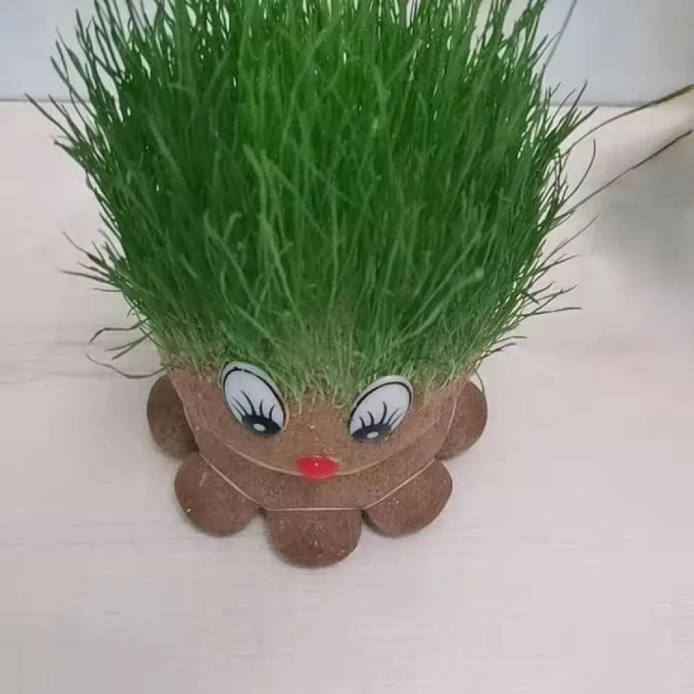 Octopus grass doll grow pot – pack of 1