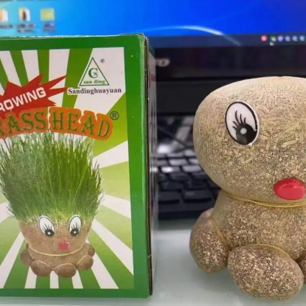 Octopus grass doll grow pot – pack of 1