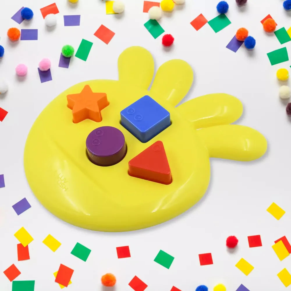 Octopus shape sorter toy