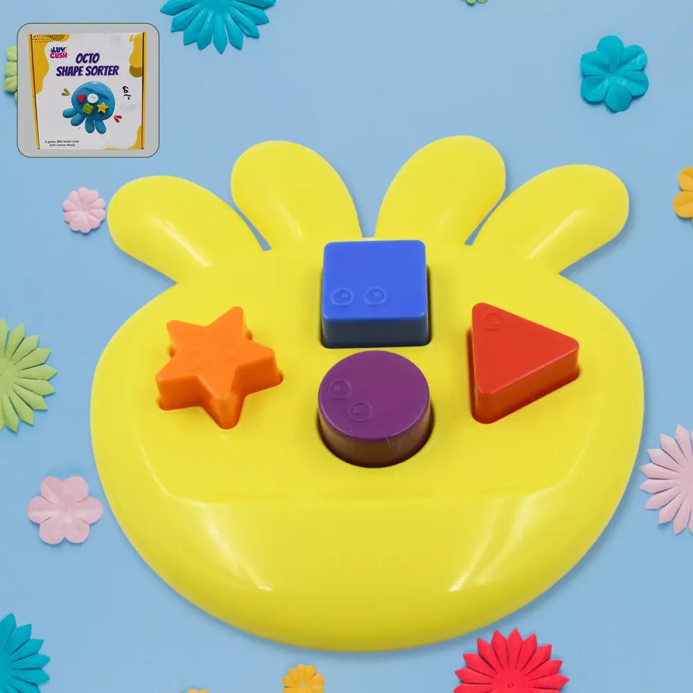 Octopus shape sorter toy - toys