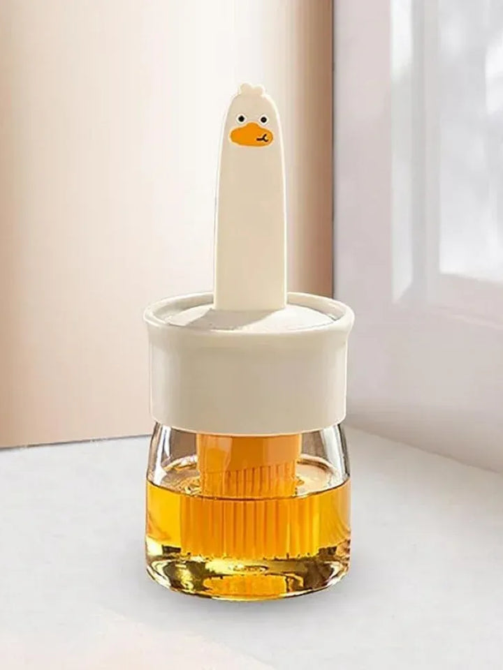 Oil Dispenser with Silicone Brush