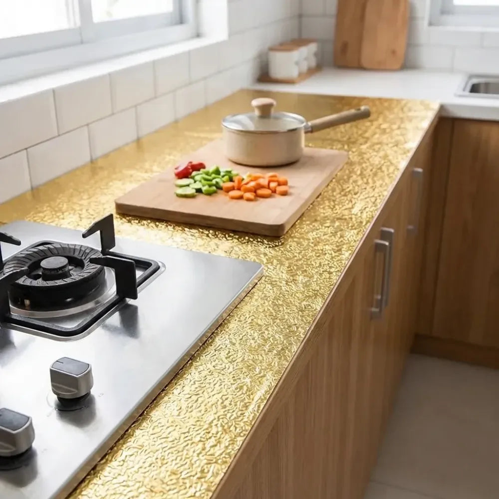 Oil-proof self-adhesive wallpaper - home & kitchen