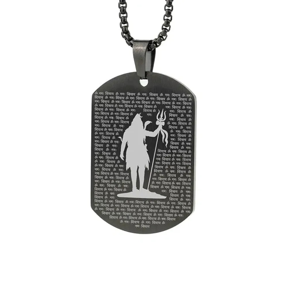 Om namah shivay pendant with chain
