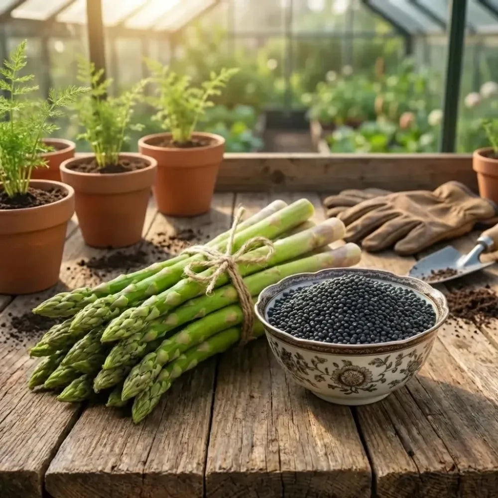 Organic asparagus seeds