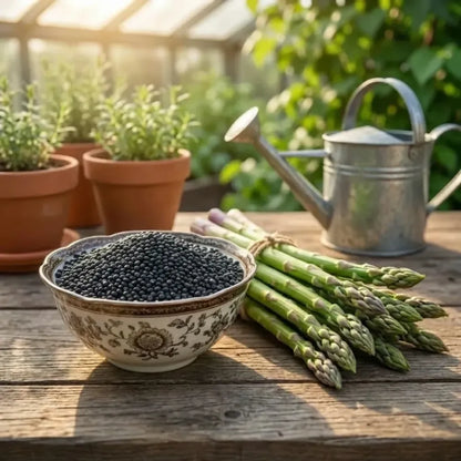 Organic asparagus seeds