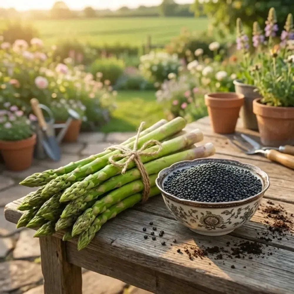 Organic asparagus seeds