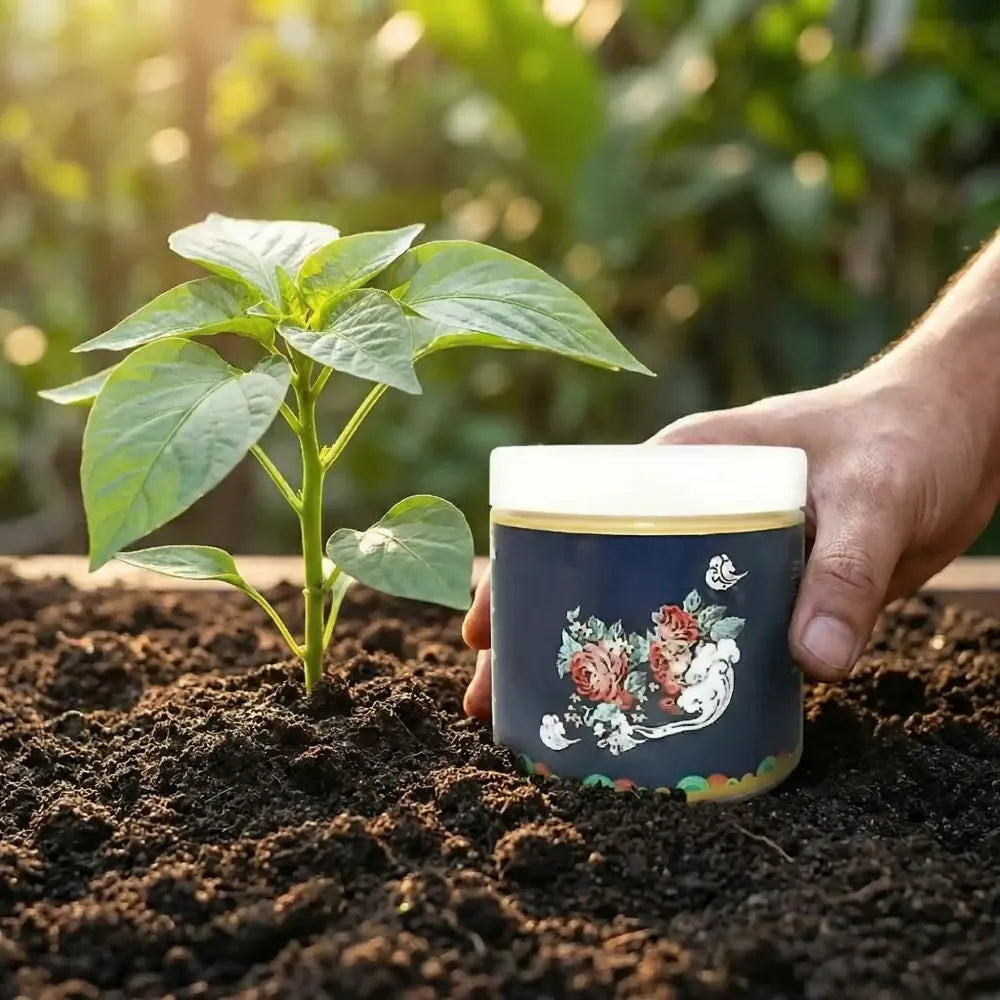 Organic bone meal fertilizer - gardening