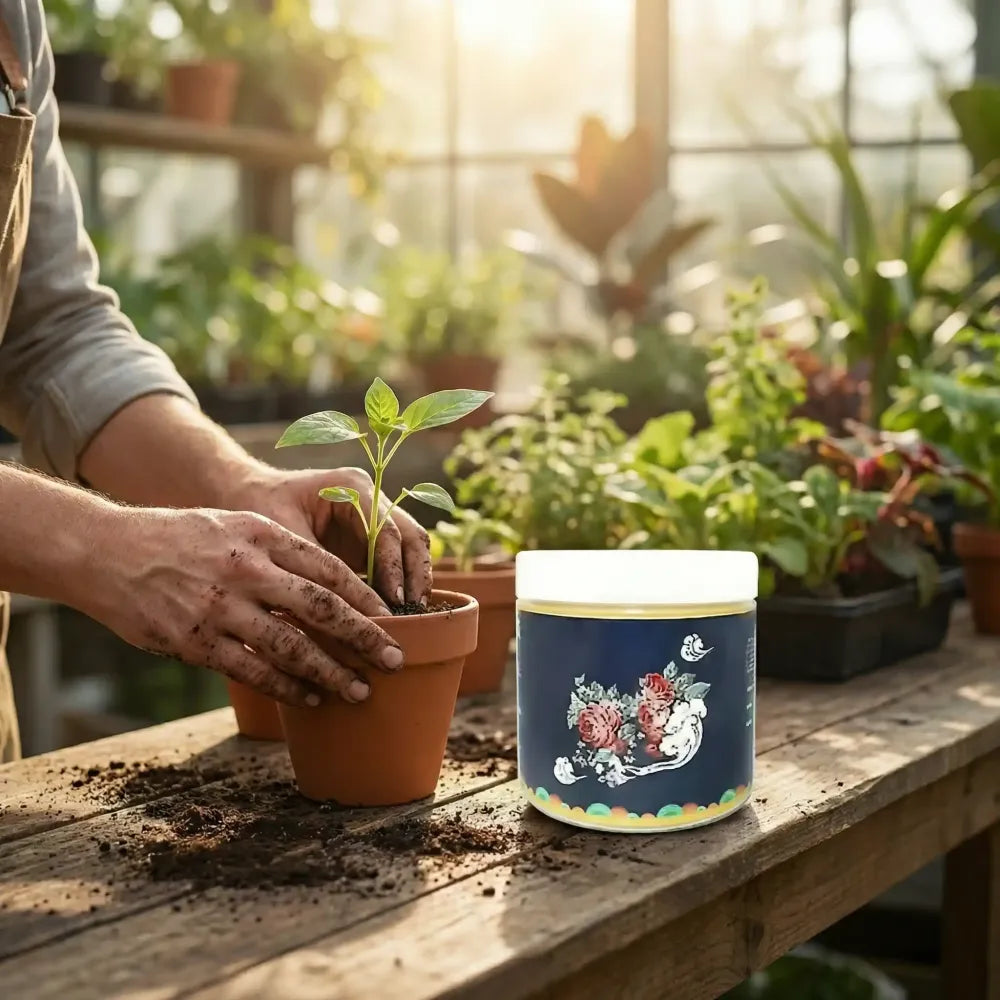 Organic bone meal fertilizer - gardening