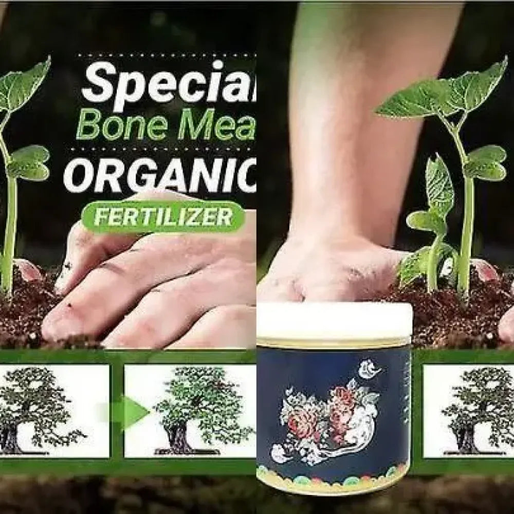 Organic bone meal fertilizer - gardening