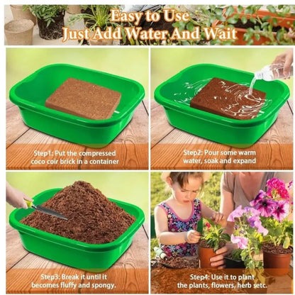 Organic coconut coir – pack of 2