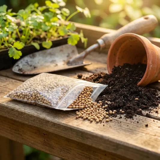 Organic coriander seeds for gardening (pack of 20)