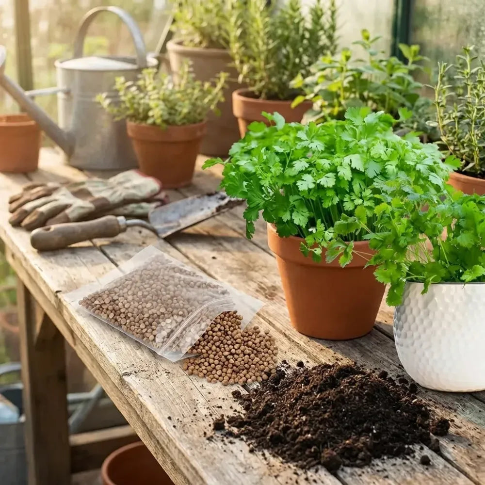 Organic coriander seeds for gardening (pack of 20)
