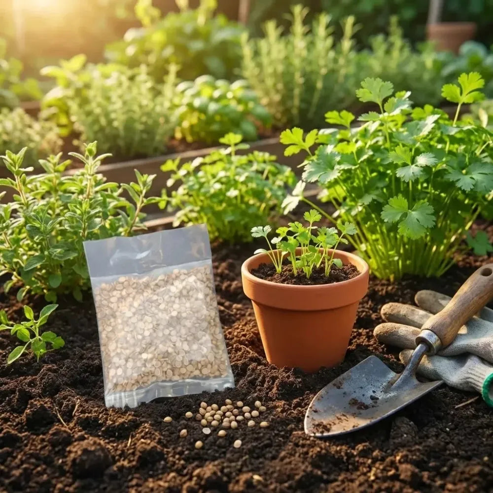 Organic coriander seeds for gardening (pack of 20)