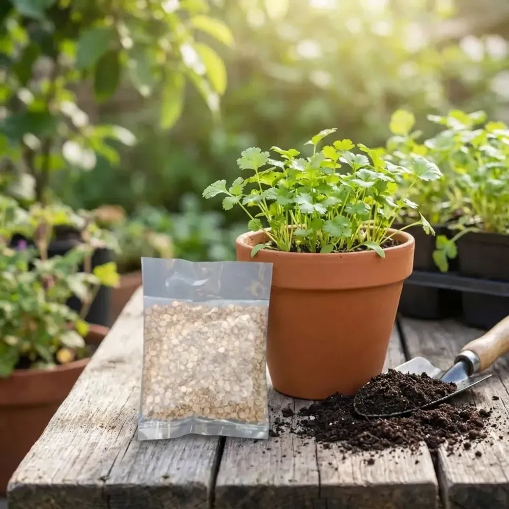 Organic coriander seeds for gardening (pack of 20)