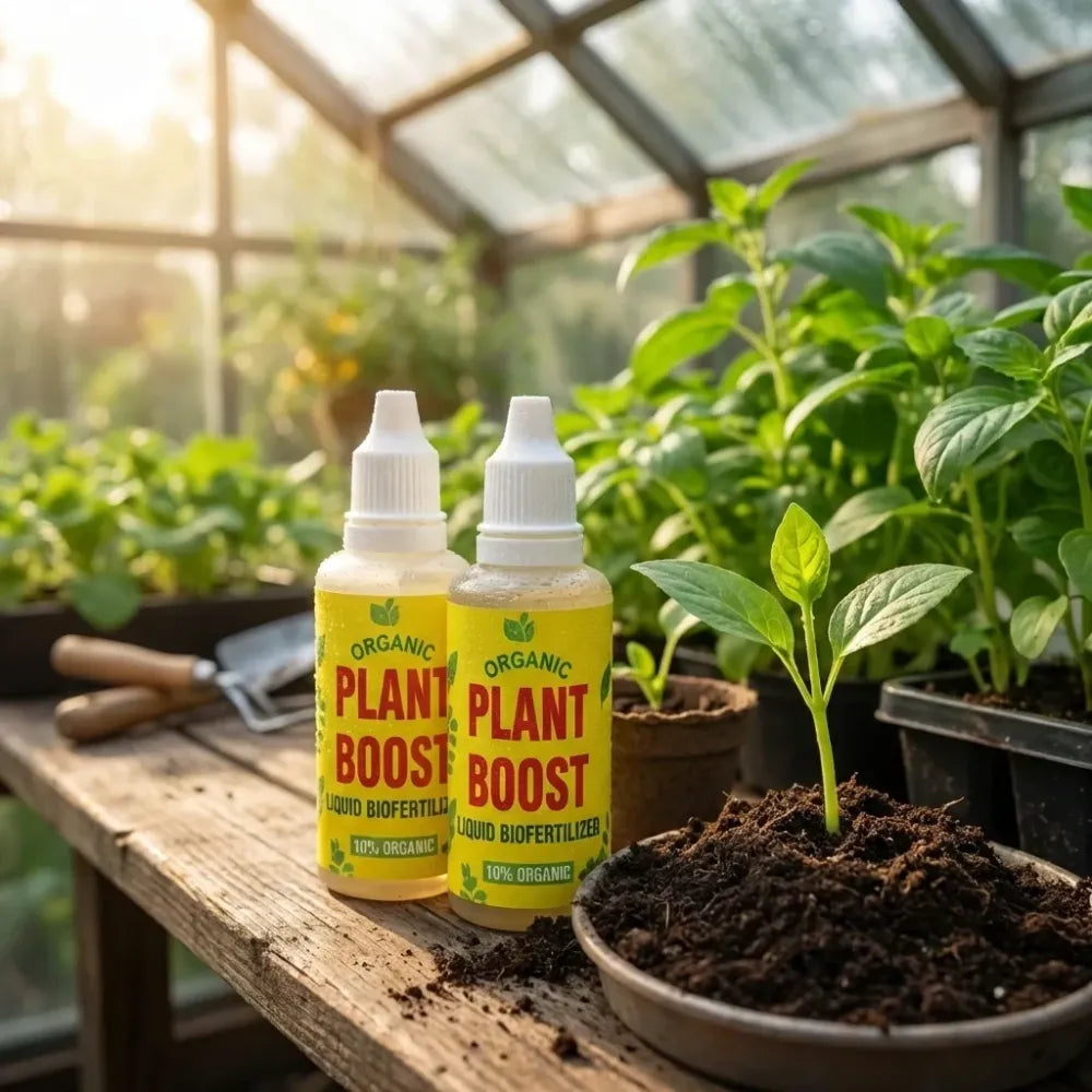 Organic liquid biofertilizer concentrate - home essentials