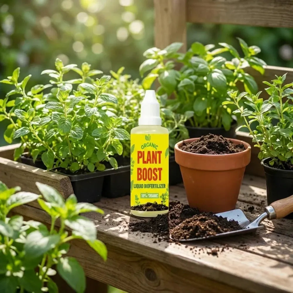 Organic liquid biofertilizer concentrate - home essentials
