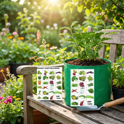 Organic seed & grow kit - gardening