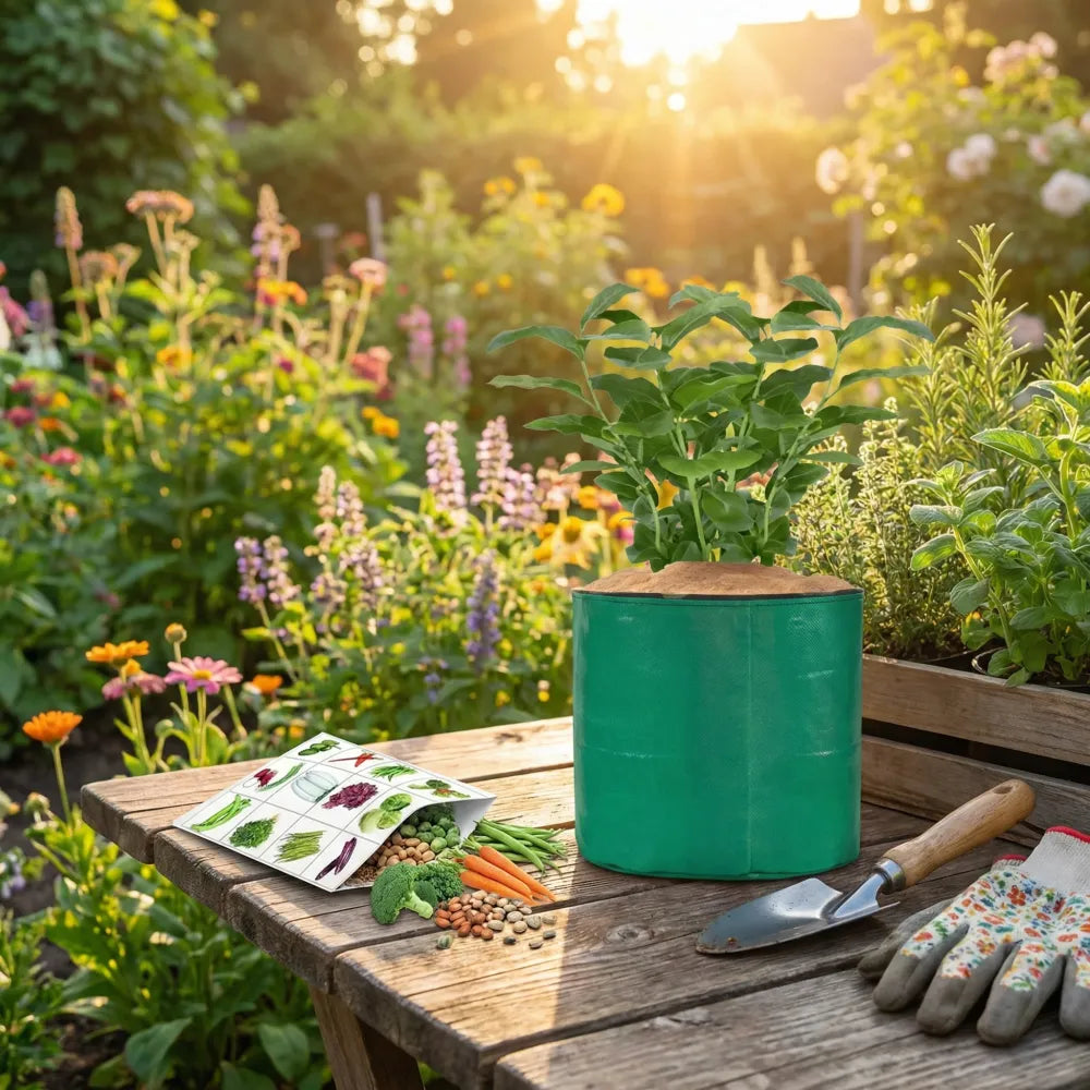 Organic seed & grow kit - gardening
