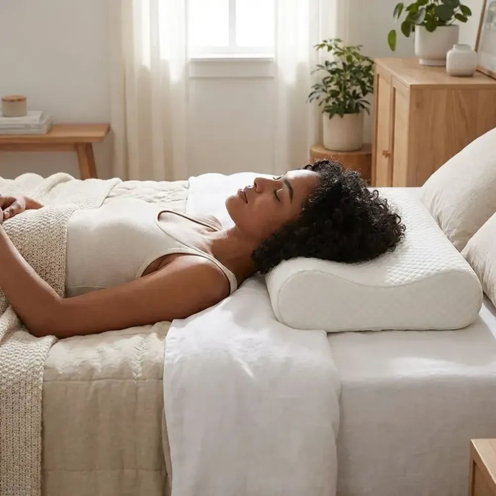 Orthopedic memory foam pillow – pack of 1