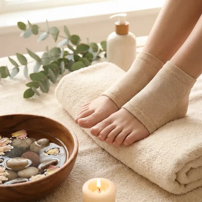 Overnight heel softening socks - health & beauty