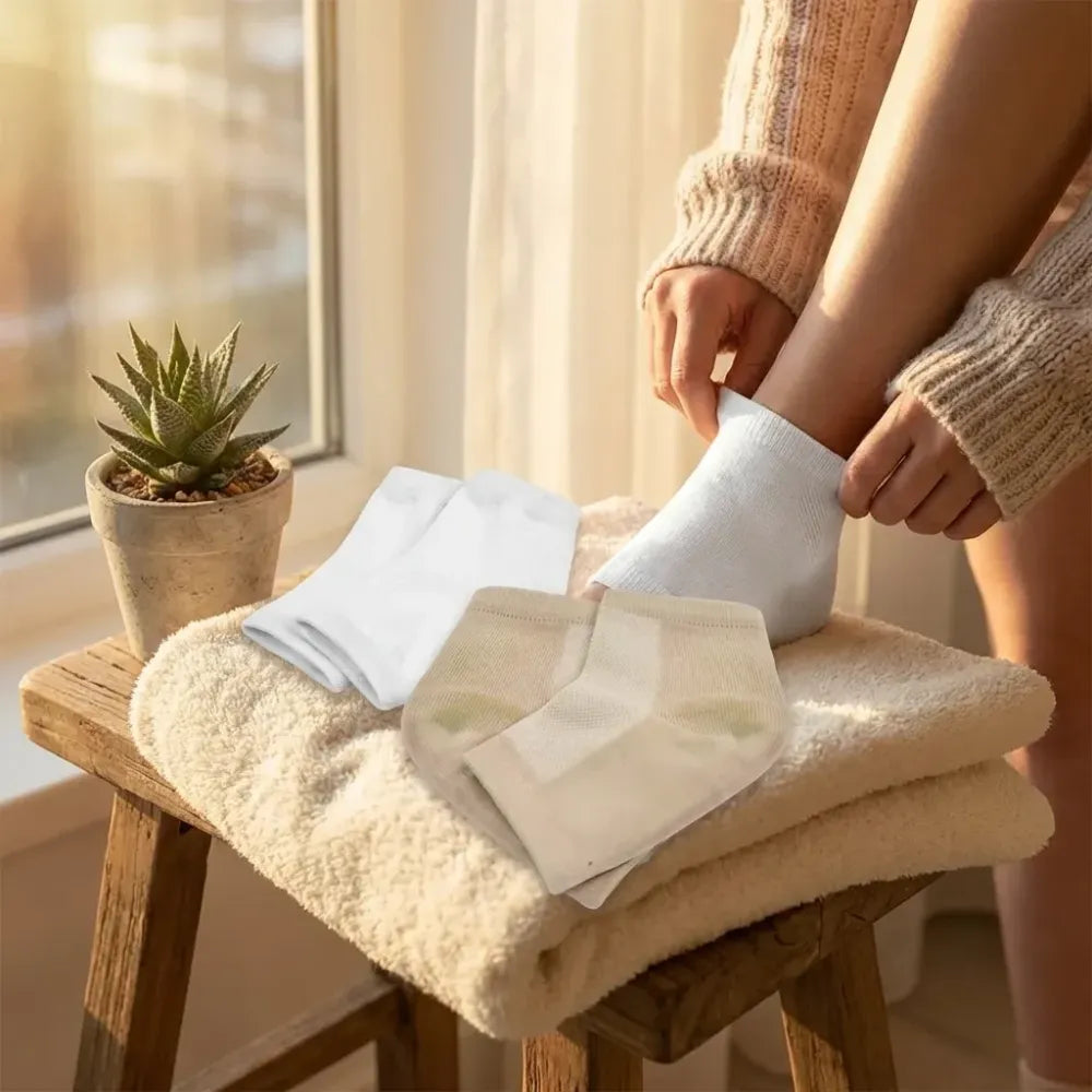 Overnight heel softening socks - health & beauty