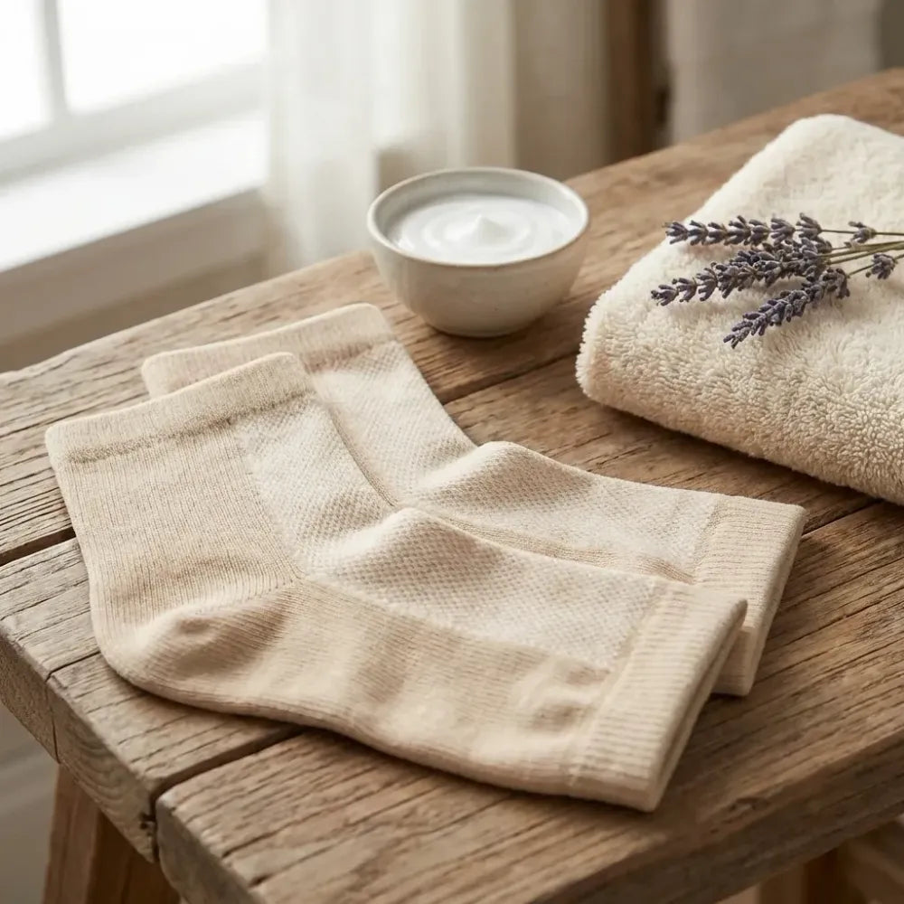 Overnight heel softening socks - health & beauty