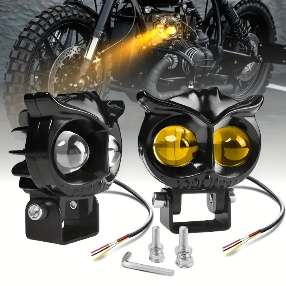 Owl led fog light - car and bike accessories