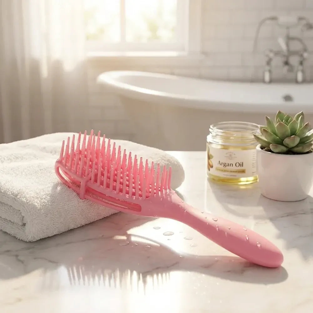 Painless detangler comb