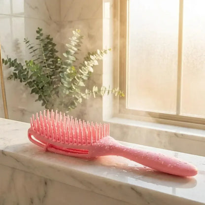 Painless detangler comb