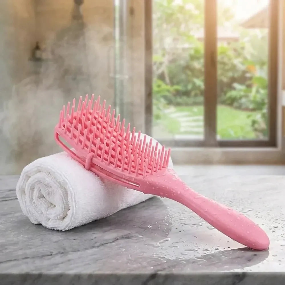 Painless detangler comb