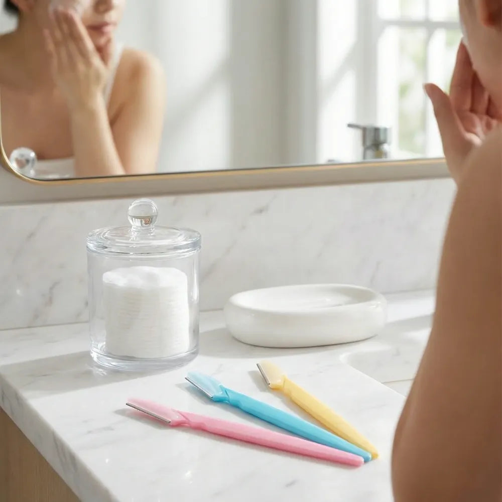 Painless facial hair remover razor - health & beauty
