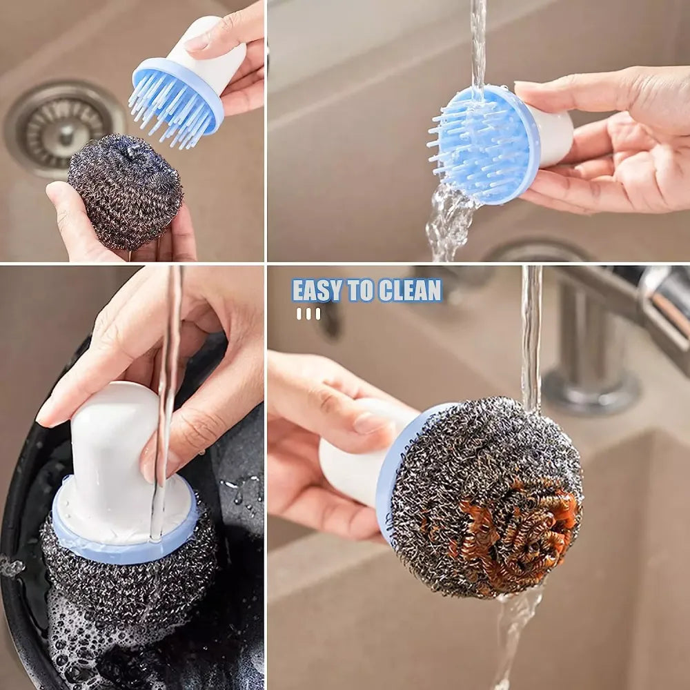 Palm-sized dish scrub brush - home improvement