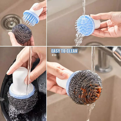 Palm-sized dish scrub brush - home improvement