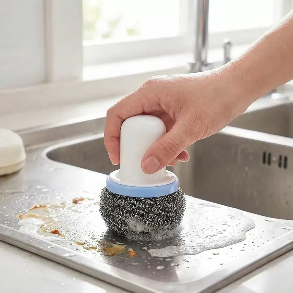 Palm-sized dish scrub brush - home improvement