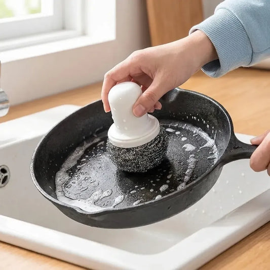 Palm-sized dish scrub brush - home improvement