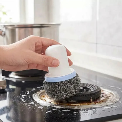Palm-sized dish scrub brush - home improvement