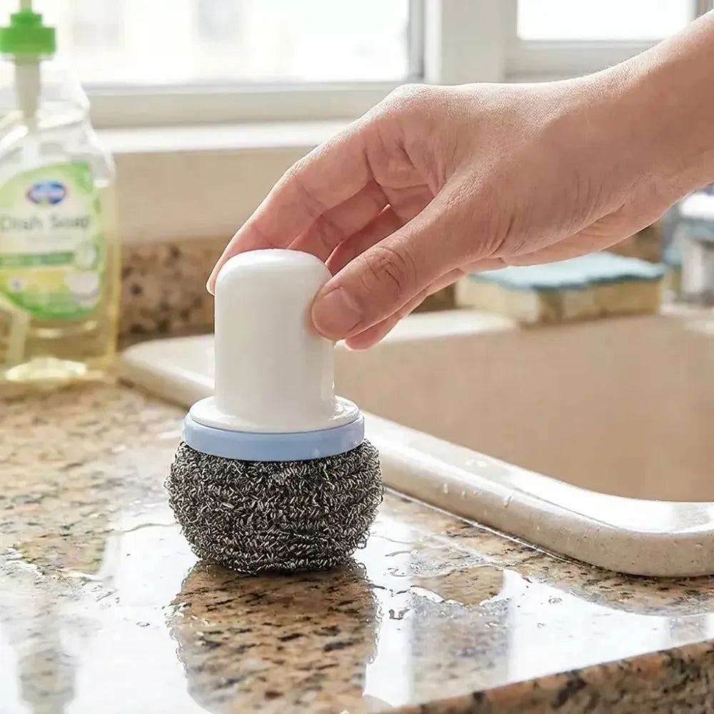 Palm-sized dish scrub brush - home improvement