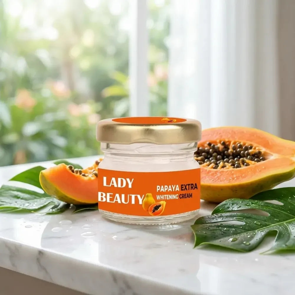Papaya brightening cream for glowing skin | helps with dark spots