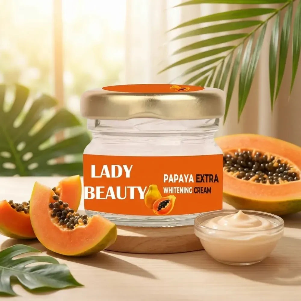 Papaya brightening cream for glowing skin | helps with dark spots