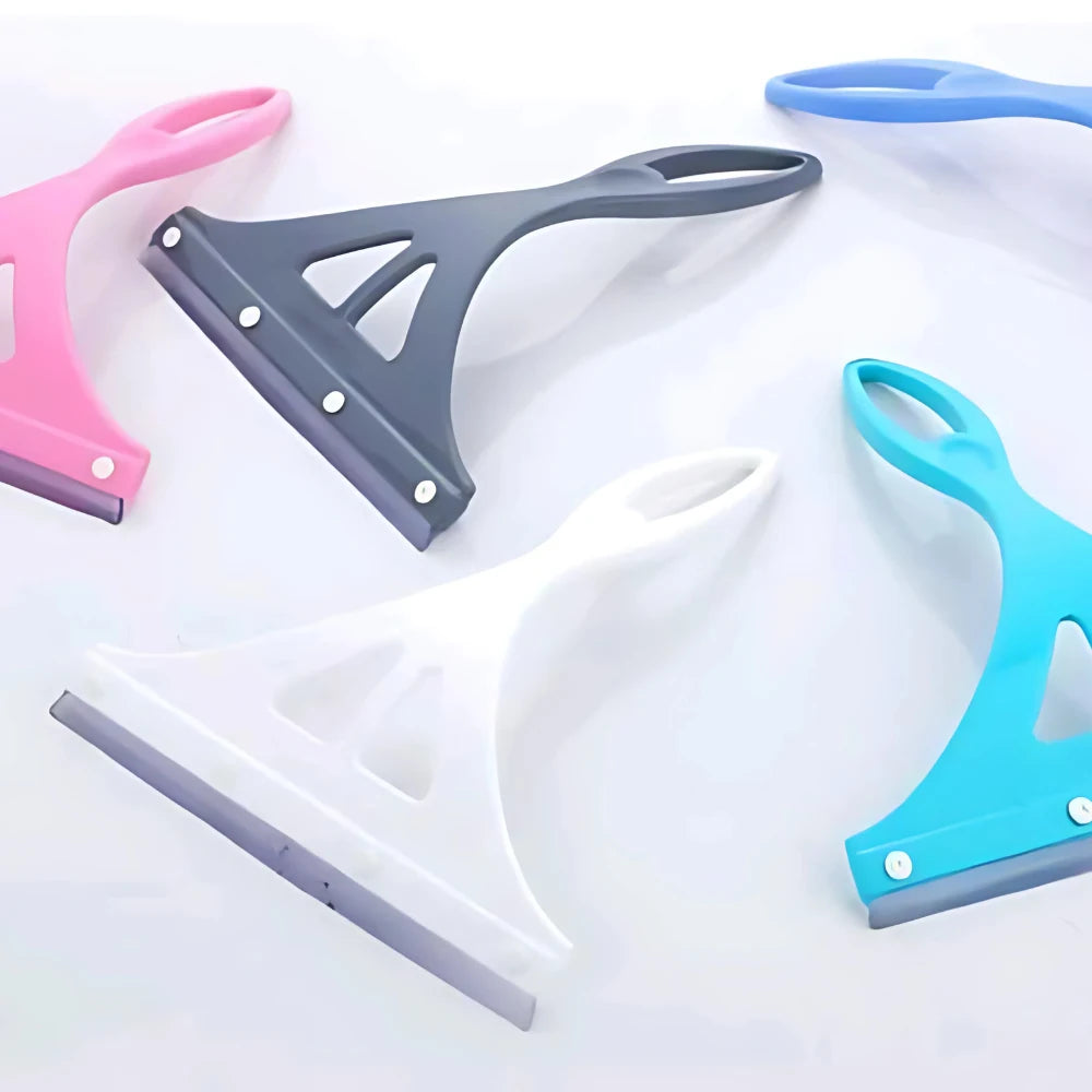 Multicolor glass & surface wiper