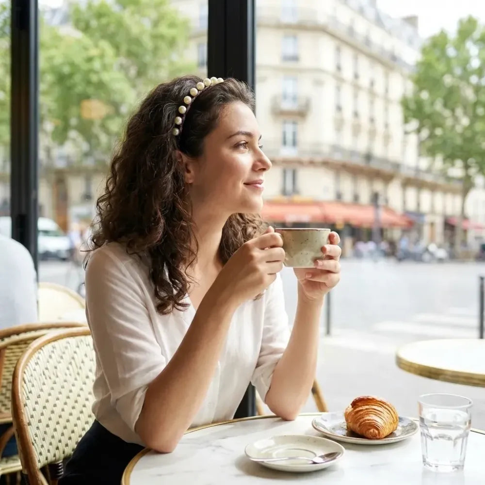 Pearl hairband for girls - health care