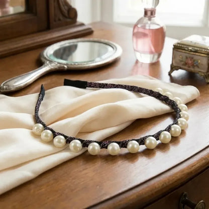 Pearl hairband for girls - health care