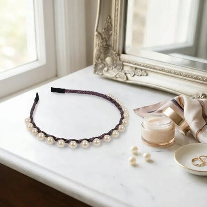 Pearl hairband for girls - health care