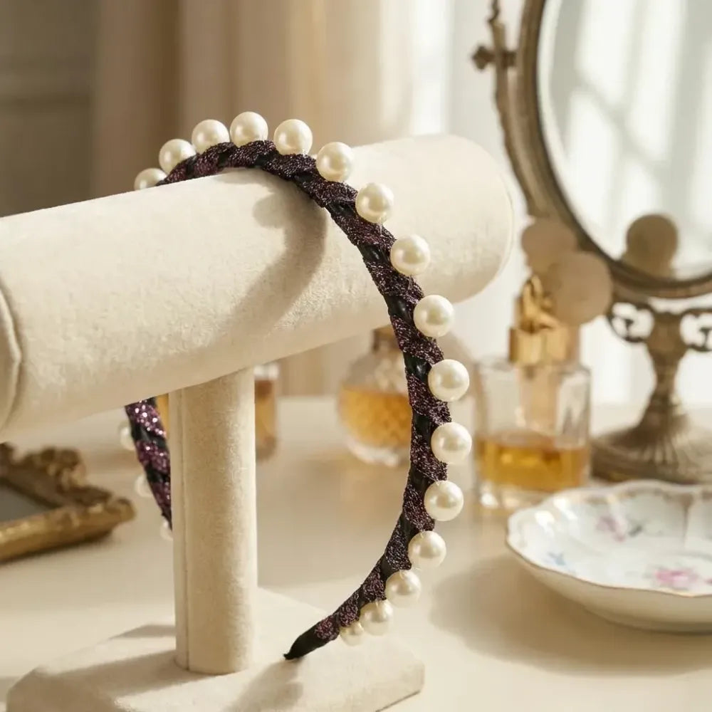 Pearl hairband for girls - health care