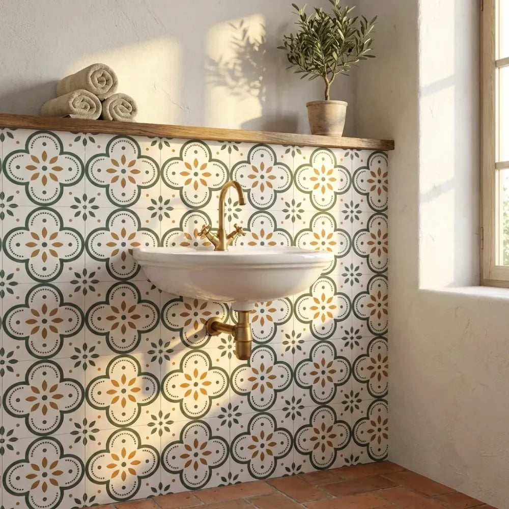 Peel and stick floor tiles kitchen bathroom backsplash sticker detachable waterproof diy tile stickers for wall