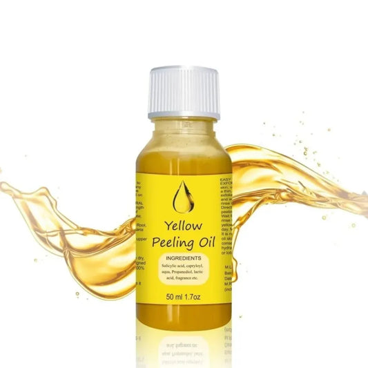 Peeling oil for dark skin