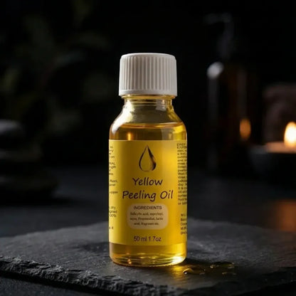 Peeling oil for dark skin