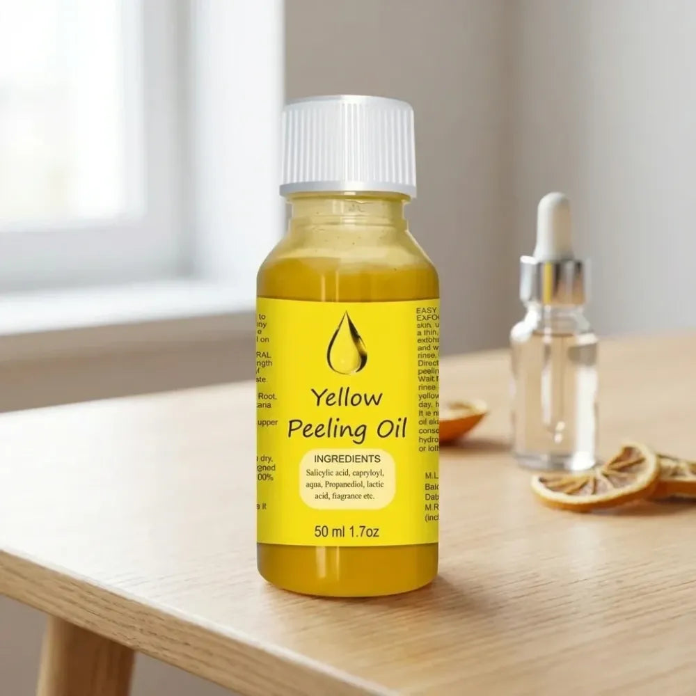 Peeling oil for dark skin