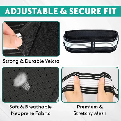 Pelvic support hip belt