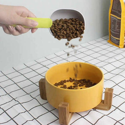 Pet food scoop clip - home & kitchen